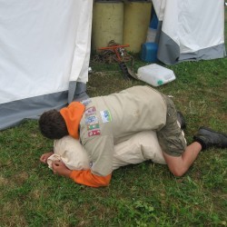 fotos kamp 2009-2010 jong-givers 778 - Scouts en Gidsen Zaventem 